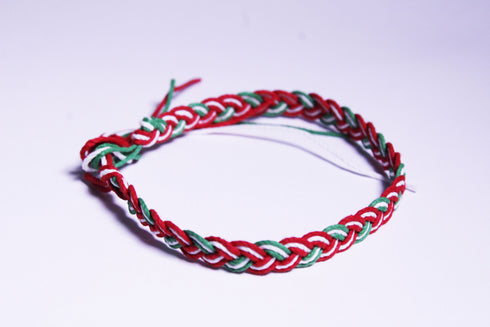 World Team Edition Fabric Bracelet BRAID (Pack of one dozen)