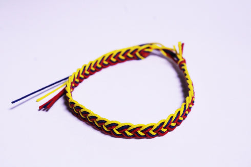 World Team Edition Fabric Bracelet BRAID (Pack of one dozen)