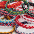 World Team Edition Fabric FLAT Wristbands (Pack of one dozen)