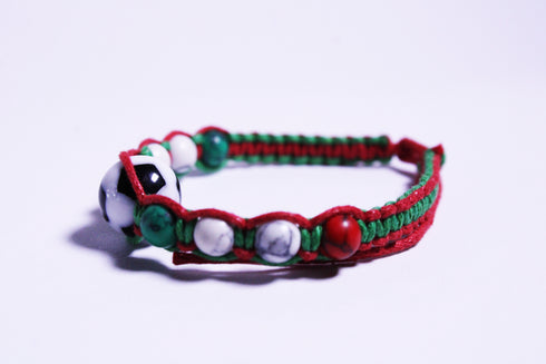 World Team Edition Fabric Bracelet BRAID (Pack of one dozen)