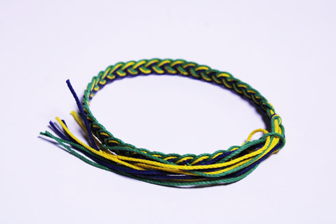 World Team Edition Fabric Bracelet BRAID (Pack of one dozen)