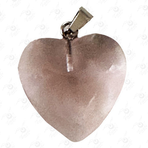 DIJE DE VIDRIO de CORAZON 100u / pza