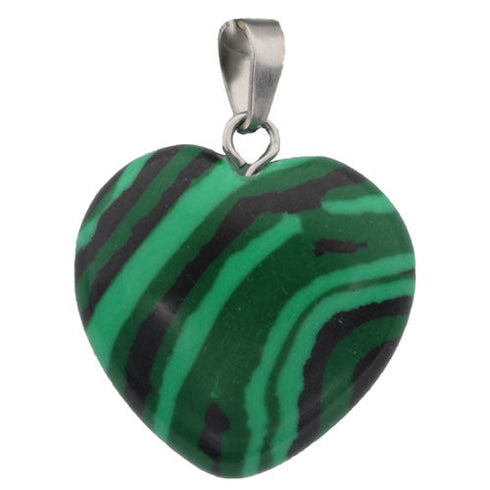 DIJE DE VIDRIO de CORAZON 100u / pza