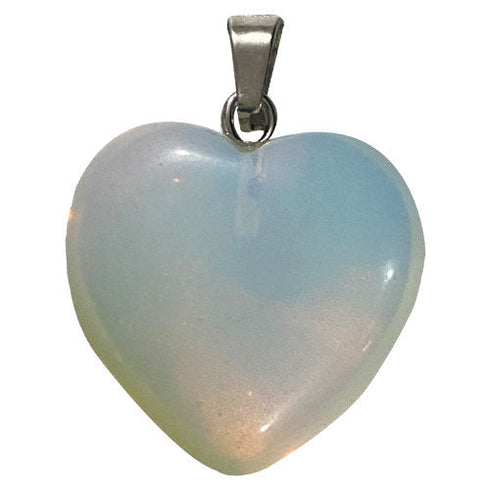 DIJE DE VIDRIO de CORAZON 100u / pza