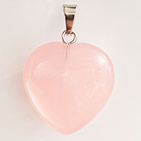 DIJE DE VIDRIO de CORAZON 100u / pza